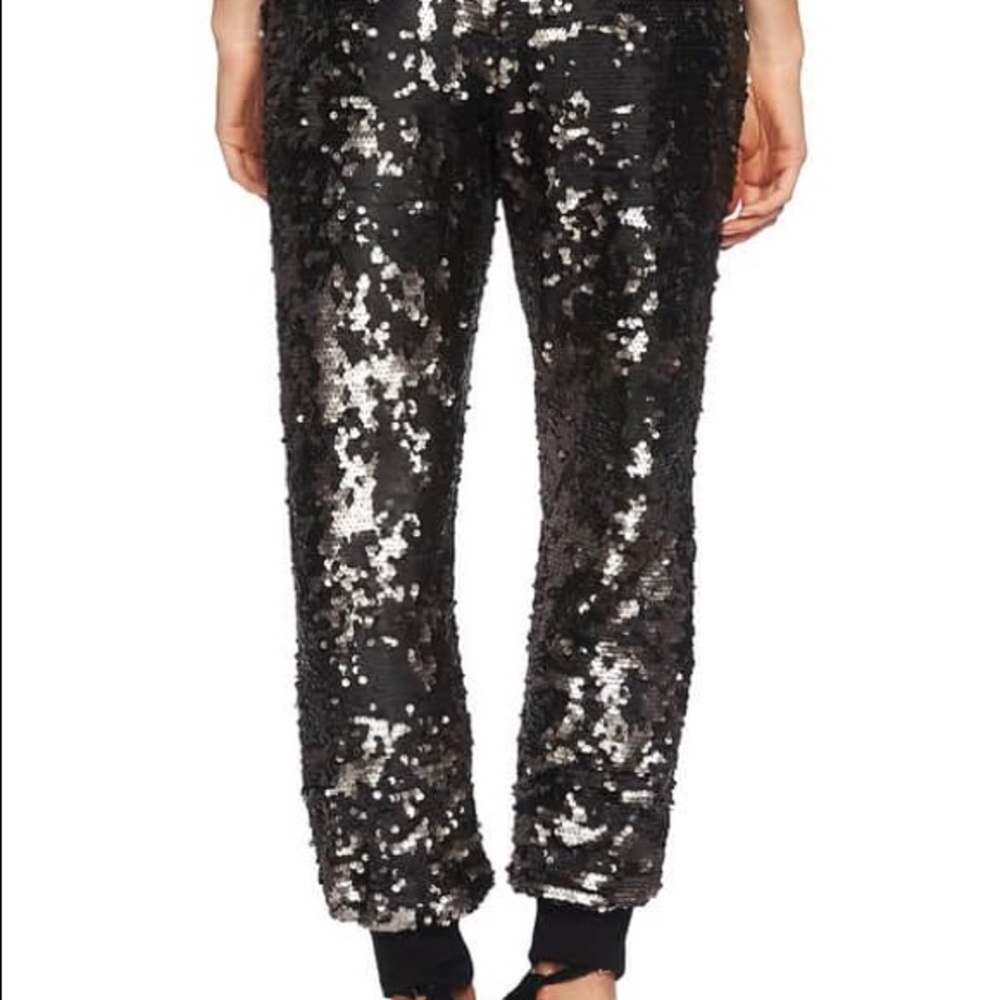 1. State Nude Lustre Mermaid Sequin Jogger Pants